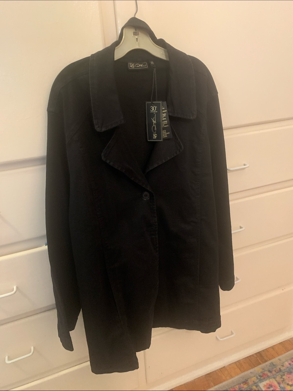DG button front trench coat